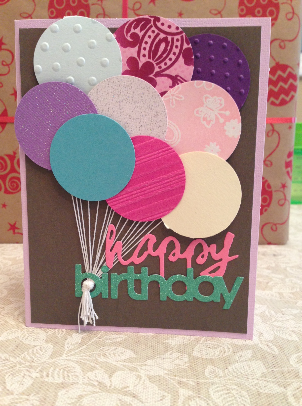 Quick and Easy  Birthday  Card  ToTaLLi Crafty
